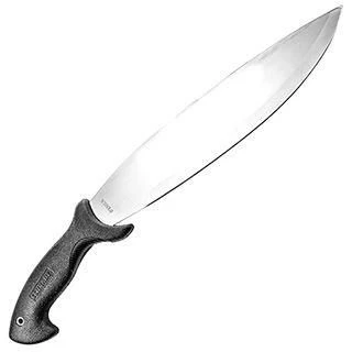 Schrade Bolo Machete 3Cr13 Stainless Steel Blade, Rat Tail Tang Safe-T-Grip Handle W/Sheath, Fire Starter, & Sharpening Stone - Image 2