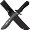 Survivor 12" Survival Knife - Recurved Blade With Sawback