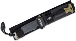 Gerber Ultimate Fixed Blade Knife With Firestarter Green