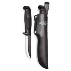 Marttiini Black Timberjack Carbon Knife /w Leather Sheath