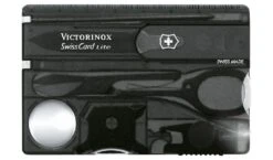 Victorinox Swiss Card Lite Black Transparent
