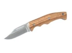 Whitby SlipJoint Knife W/ Clip Point Blade (2.5") - Zebra Wood