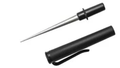 Schrade Compact Pocket Carry Diamond Dust Tapered Sharpening Rod With Fish Hook Groove