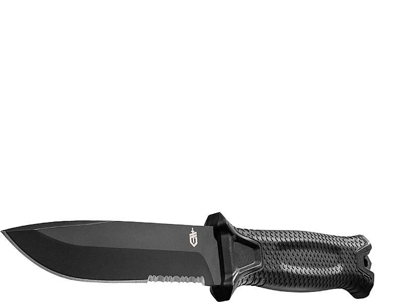 Gerber StrongArm Black Serrated Edge (DP Fixed Blade)