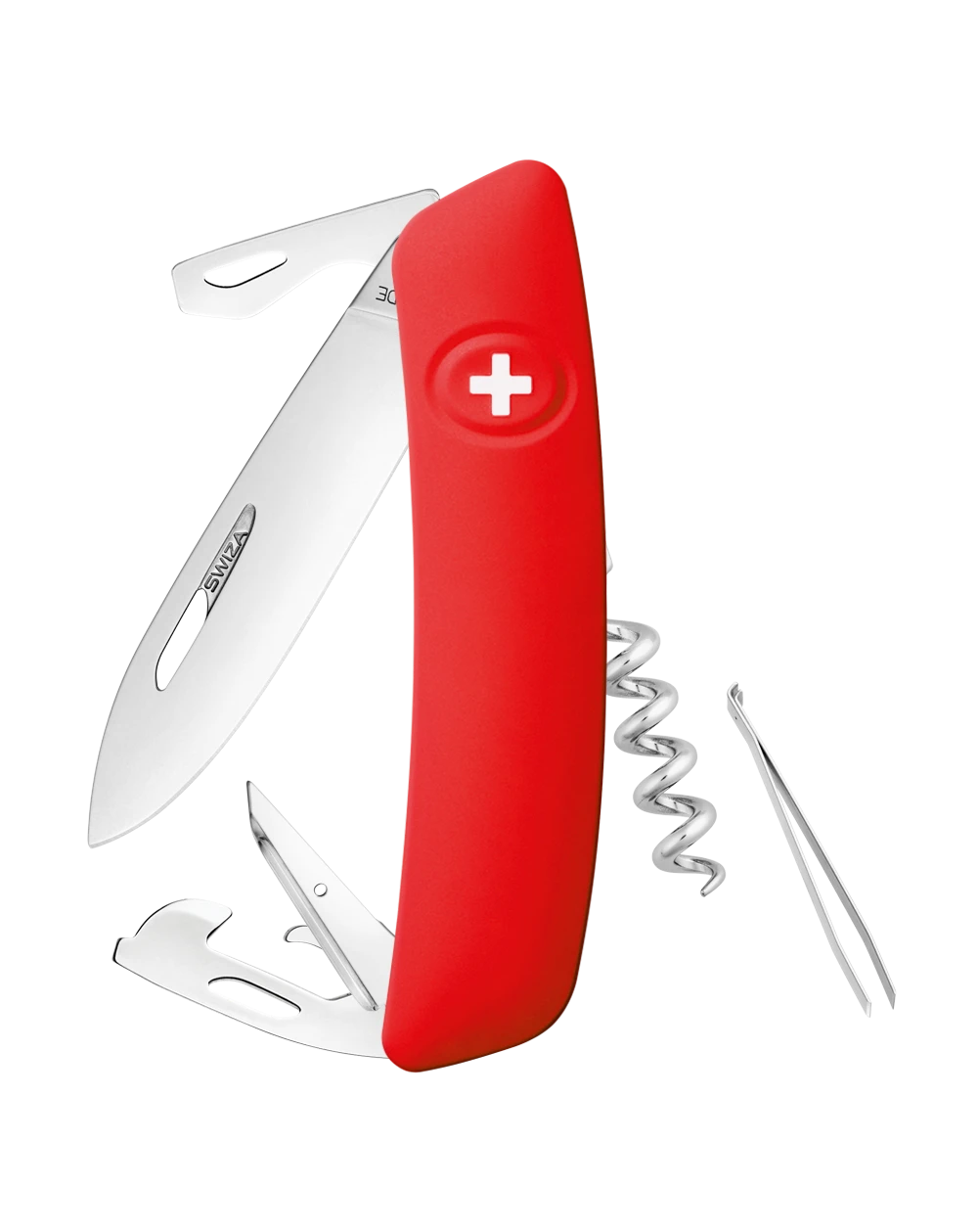 SWIZA D03 Red Legal Carry Swiss Army Knife