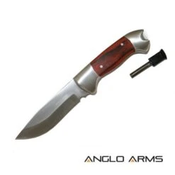 Anglo Arms Bushcraft Knife With Firesteel