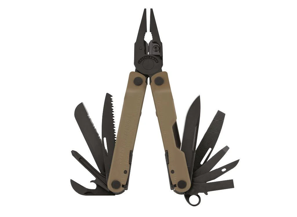 Leatherman Rebar Multi-Tool - Coyote & Black W/ Nylon Sheath - Image 2