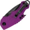 Kershaw Shuffle Purple Blackwash