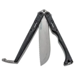 Gerber Doubledown Folding Machete - Black/Stonewash